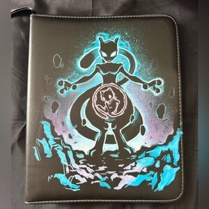 New Large Pokemon and Cards Holder Binder Case Perfect for Collection w\Inserts